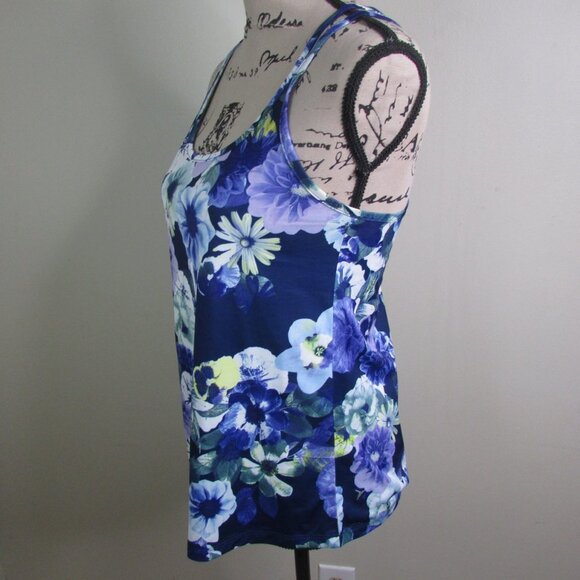 Old Navy Active Tank Top XS Loose Fit Floral - Picture 5 of 11